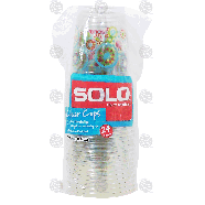 Solo  clear plastic cups, 14 oz  24ct