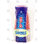 Solo Savers plastic cups, 16 oz  12ct