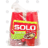 Solo Squared plastic cups, 18-oz  30ct