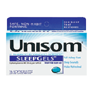 Unisom Sleep Gels maximum strength nighttime sleep-aid, 16 softgel 16ct