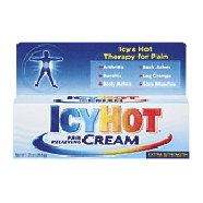 Icy Hot  extra strength pain relieving cream  1.25oz