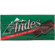Andes  creme de menthe chocolate candy thins, 28 pieces  4.67oz
