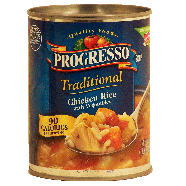 Progresso Traditional chicken rice with vegetables soup 19oz