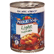 Progresso Light vegetable 18.5oz