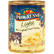 Progresso Light new england clam chowder ready to serve soup 18.5oz