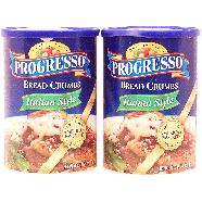 Progresso  bread crumbs, italian style, 2-pack 80oz