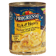 Progresso Rich & Hearty chicken corn chowder flavored with bacon18.5oz