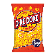 Jay's O-ke-doke popcorn, cheese flavored 8oz