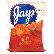 Jay's Hot Stuff hot flavored potato chips  10oz