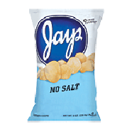 Jay's  no salt potato chips  8oz