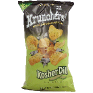 Krunchers!  kosher dill flavored potato chips 8oz