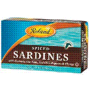 Roland  spiced sardines with carrots, gherkins, red chili peppe 4.375oz