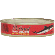 Roland  sardines in tomato sauce 7.5oz