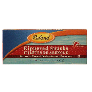 Roland  naturally smoked kippered snacks 3.25oz