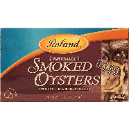 Roland  large smoked oysters 3oz