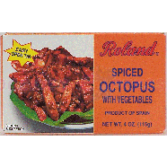 Roland  spiced octopus with vegetables  4oz