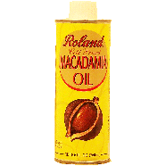 Roland  macadamia oil, cold pressed 8.5fl oz