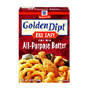 Golden Dipt Fry Easy All-Purpose Batter Fry Mix 10oz