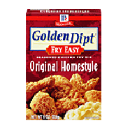 Golden Dipt Fry Easy Original Homestyle Seasoned Chicken Fry Mix 8oz