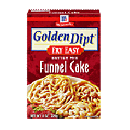 Golden Dipt Fry Easy Funnel Cake Batter Mix 8oz
