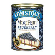 Comstock Pie Filling More Fruit Blueberry 21oz