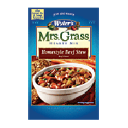Wyler's Mrs. Grass Hearty Soup Mix Homestyle Beef Stew 5.57oz