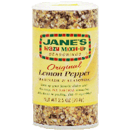 Janes Krazy Mixed-Up original lemon pepper marinade & seasoning 2.5oz