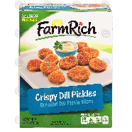 Farm Rich  crispy dill pickles 20-oz