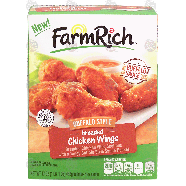 Farm Rich  buffalo style breaded chicken wings, w/tangy buffalo s17-oz