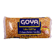 Goya  yellow split peas  16oz