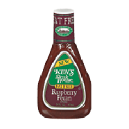 Ken's Steak House Dressing Raspberry Pecan Fat Free  16oz