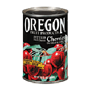 Oregon Fruit Products Bing Cherries Pitted Dark Sweet In Heavy Syr15oz