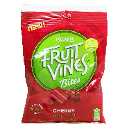 Red Vines Fruit Vines Bites cherry flavored soft candy  5oz