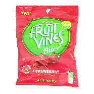 Red Vines Fruit Vines Bites strawberry flavored licorice  5oz