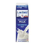 Lactaid Milk 100% Lactose Free Reduced Fat 1qt