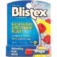 Blistex  lip protectant/sunscreen, raspberry lemonade blast, spf0.15oz