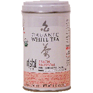Rishi  peach blossom organic white tea, Fujian China, loose leaf1.12oz