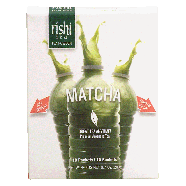 Rishi  Matcha tea powder, Japanese tea, 10 Sachets 0.7oz