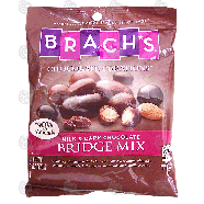 Brach's Chocolate Creations milk & dark chocolate bridge mix, now w 6oz