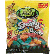 Black Forest Swirly gummy bears, 3 twisted flavors  4.5oz