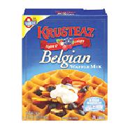 Krusteaz Waffle Mix Belgian 28oz