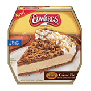 Edwards  reese's peanut butter creme pie in a chocolaty cookie 23.5-oz