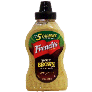 French's  bold 'n spicy brown mustard 12oz