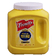 French's  classic yellow mustard, 100% natural  105oz