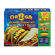 Ortega Grande Dinner Kit Hard & Soft Tacos 21.3oz