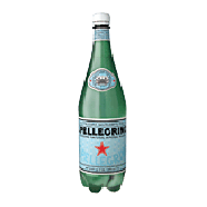 S. Pellegrino  sparkling natural mineral water 1-L