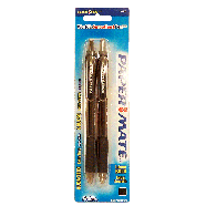 Papermate Profile extra smooth ball point pens, black ink 2ct