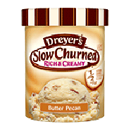 Dreyer's/Edy's Slow Churned Light Ice Cream Butter Pecan 1.75qt