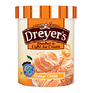Dreyer's/Edy's Sherbet & Light Ice Cream Orange Cream 1.5-qt