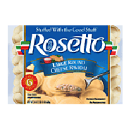Rosetto  large round cheese ravioli 24-oz